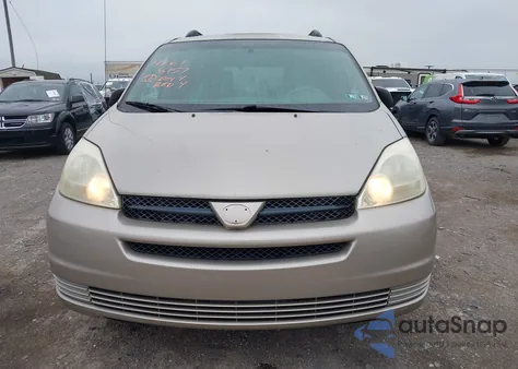 2004 Toyota Sienna Le из США, поврежденный, VIN 5TDBA23C14S003421